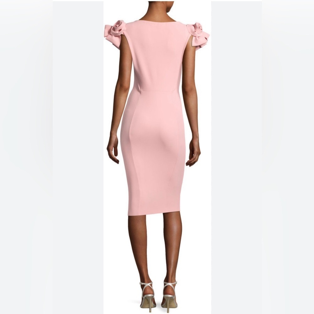 Chiara Boni La Petite Robe Belvis Rosette Bodycon Cocktail Dress - Picture 2 of 11